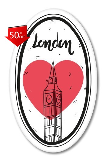 Phone Accessories London - Аксессуар для ноутбука с дизайном «Лондонский