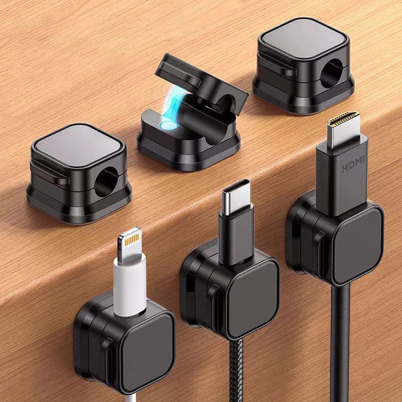 Cable Organizer Magnetic - Магнитный зажим для кабеля, держатель для