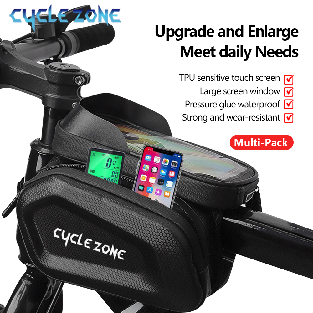 Phone Zone Accessories & Repair Photos - Велосипедные сумки Велосипедная верхняя передняя трубчатая