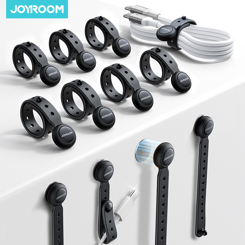 Cable Organizer Magnetic - Joyroom 12/6 шт. магнитные стяжки для