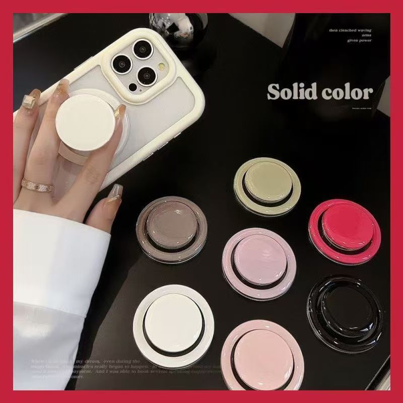 Phone Accessories Aesthetic - Однотонный магнитный держатель для телефона GripTok,
