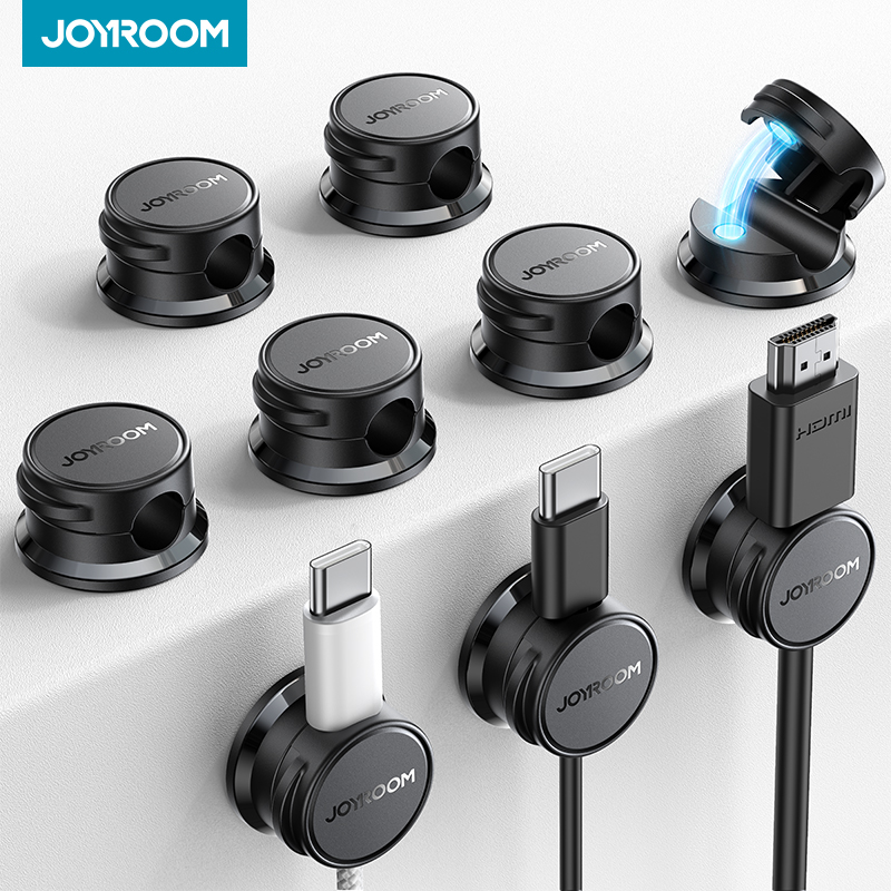 Cable Organizer Magnetic - Joyroom 9-комп. органайзер для шнура для