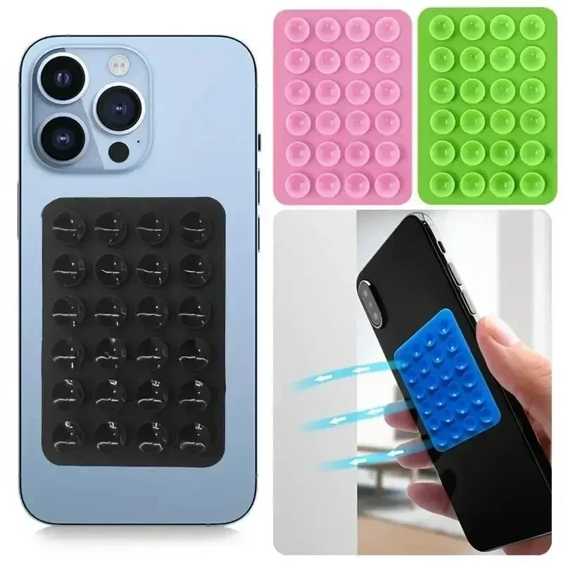 Phone Accessories Stand - Силиконовая клейкая подставка для смартфонов с