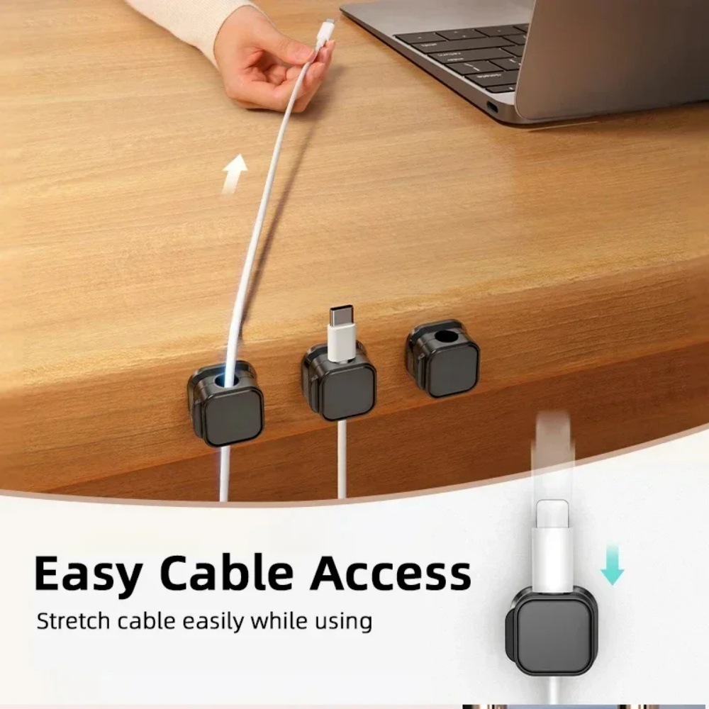Cable Organizer Magnetic - Магнитный органайзер для кабелей с регулируемым