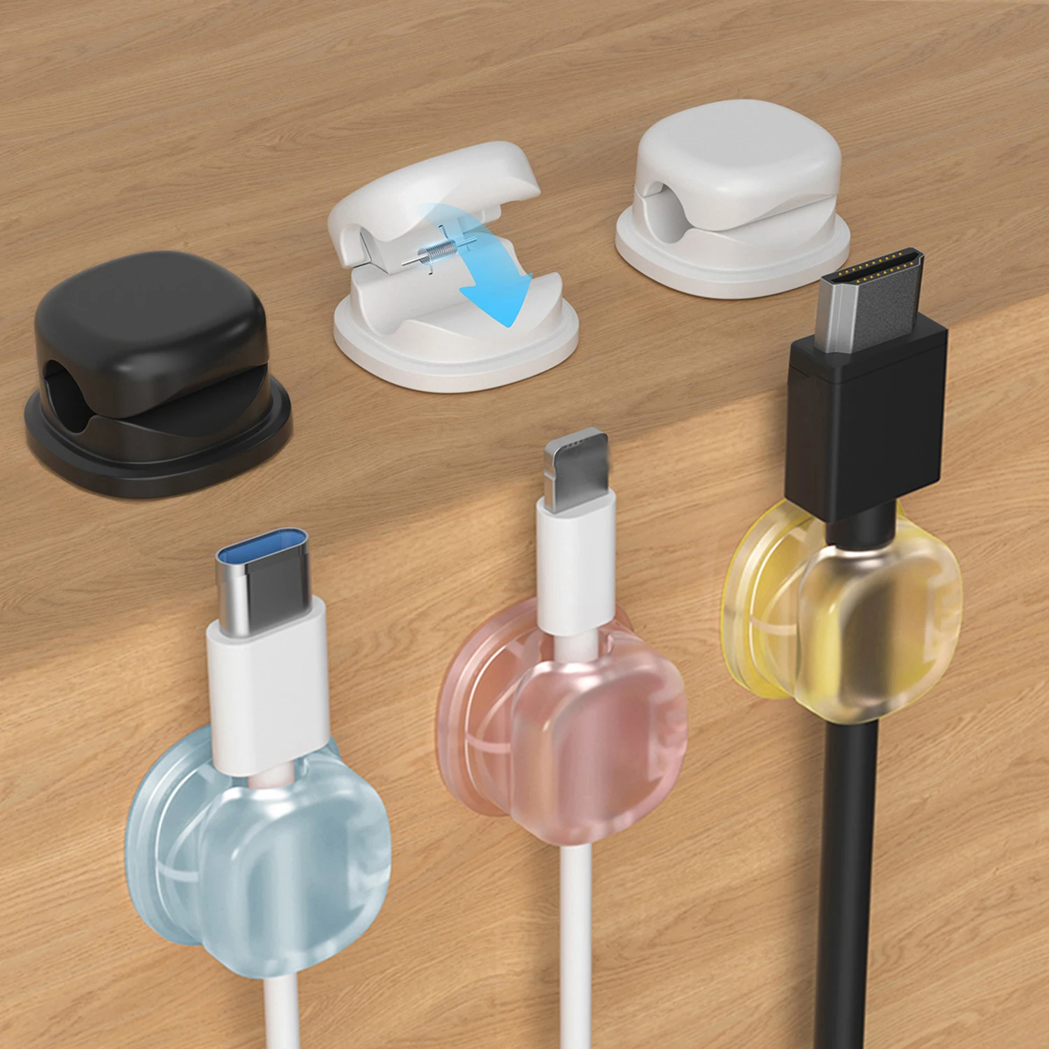 Cable Organizer Magnetic - Магнитные зажимы для телефонного кабеля под