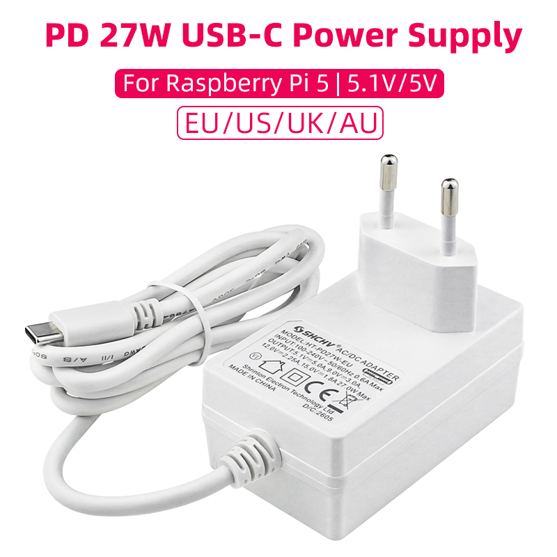 Phone Accessories Uk - Блок питания Raspberry Pi 5 5,1