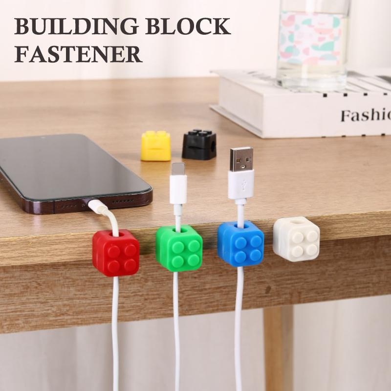 Cable Organizer Magnetic - 6 шт./компл., красочный магнитный органайзер для