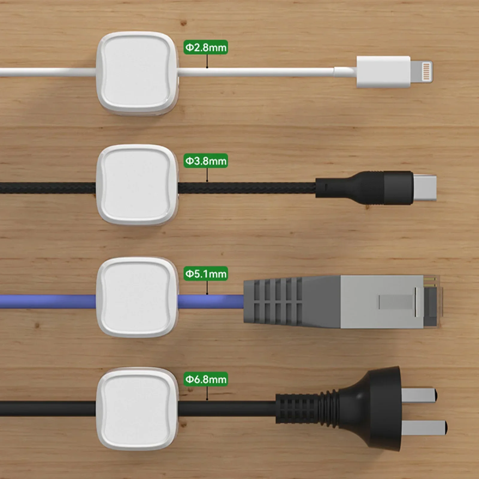 6/12/24 шт. магнитные зажимы д – обзор и цена Cable Organizer Magnetic