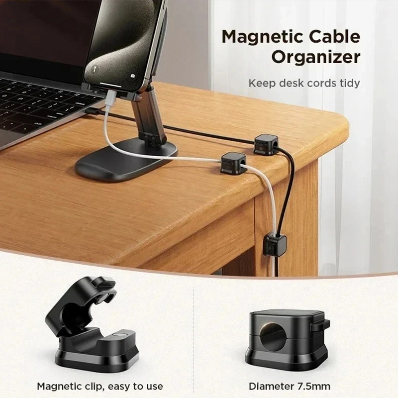 Магнитный зажим для кабеля, де – обзор и цена Cable Organizer Magnetic