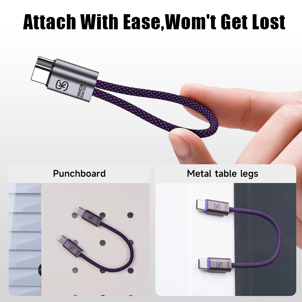 Магнитный короткий кабель 240  – обзор и цена Cable Organizer Magnetic