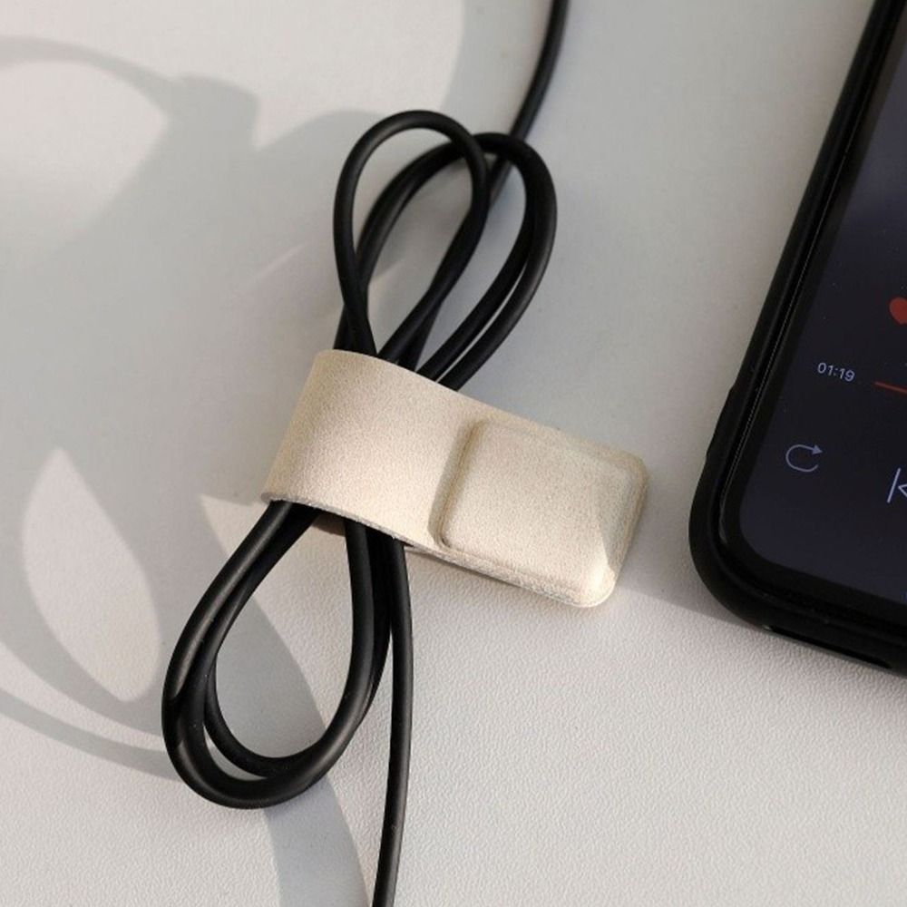 Новый кожаный зажим для кабеля – обзор и цена Cable Organizer Magnetic