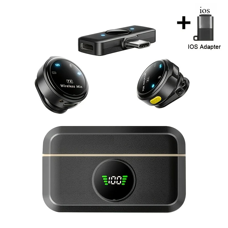 Беспроводной петличный микрофо – обзор и цена Type C Adapter
