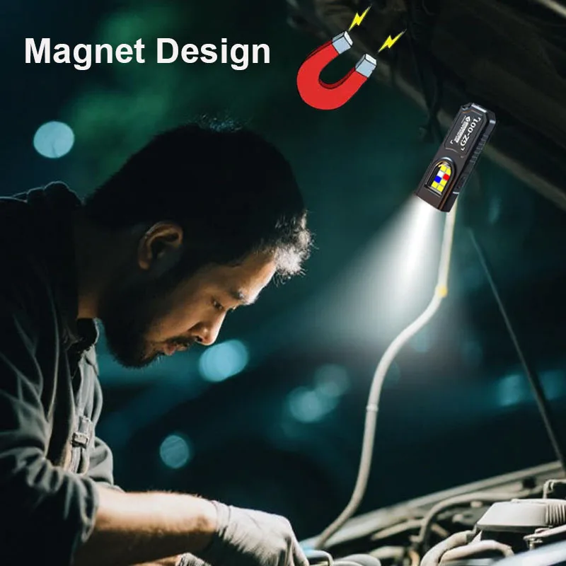 Мощный мини-фонарик COB LED на – обзор и цена Type C Adapter