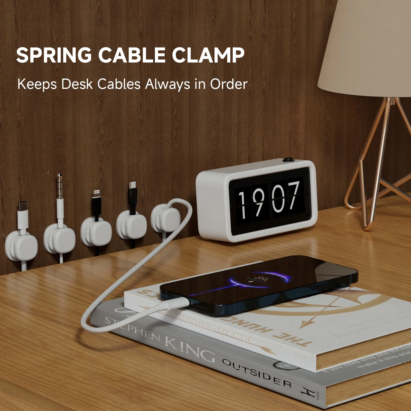 Магнитные зажимы для телефонно – обзор и цена Cable Organizer Magnetic