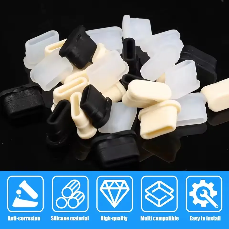 Пылезащитные заглушки Type C,  – обзор и цена Type C Adapter