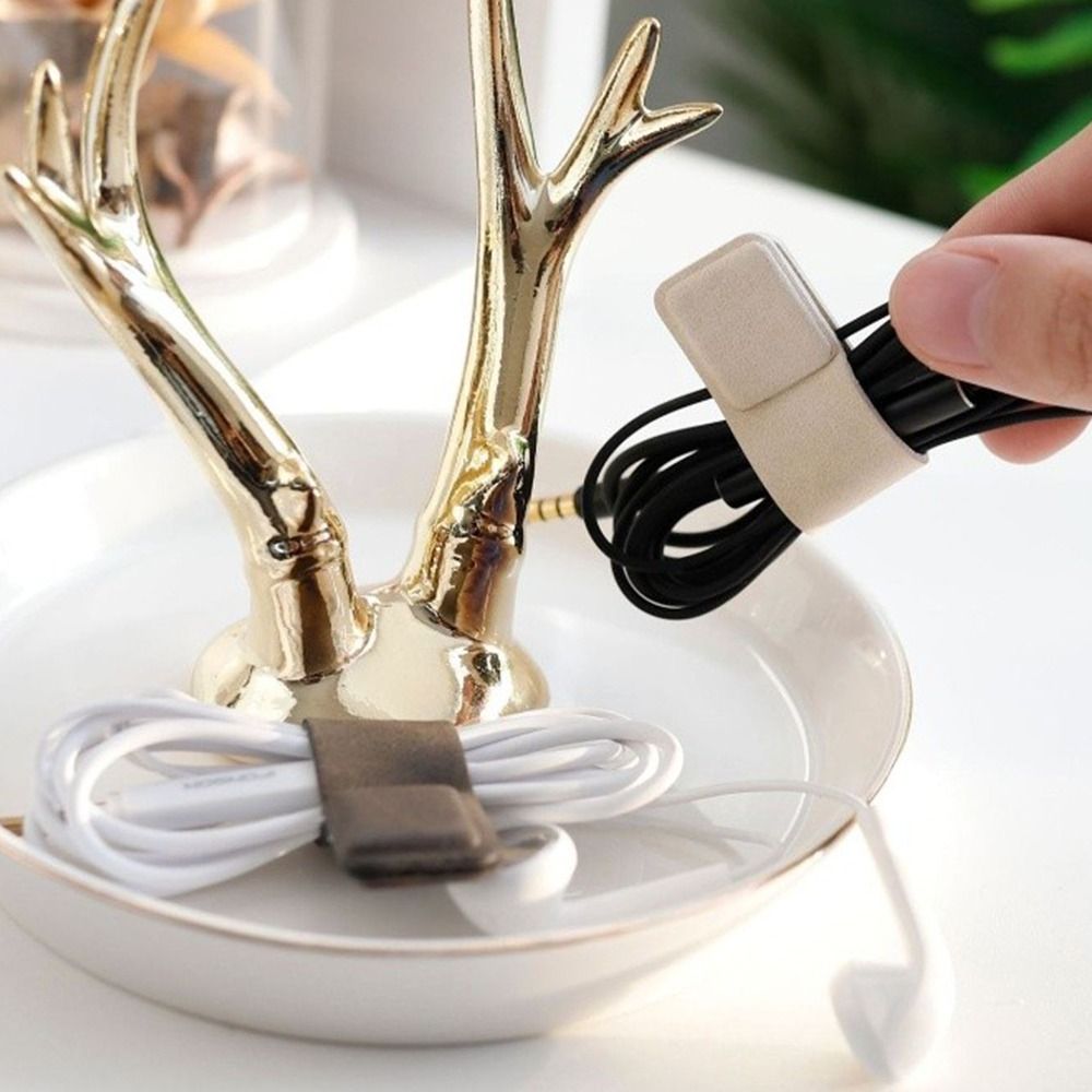 Новый кожаный зажим для кабеля – обзор и цена Cable Organizer Magnetic