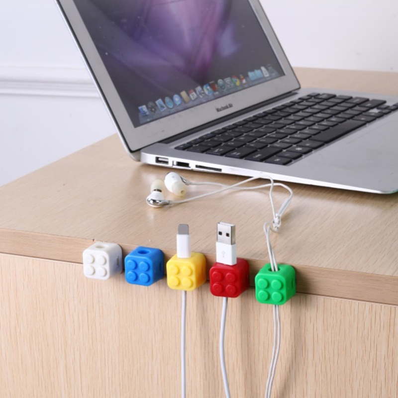 6 шт./компл., красочный магнит – обзор и цена Cable Organizer Magnetic